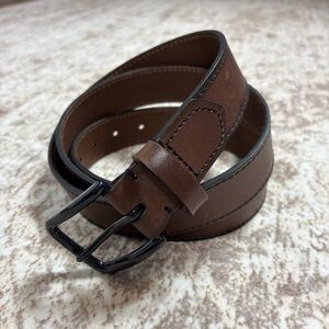 Brown Full‎ Grain Leather Belt Size 46/48